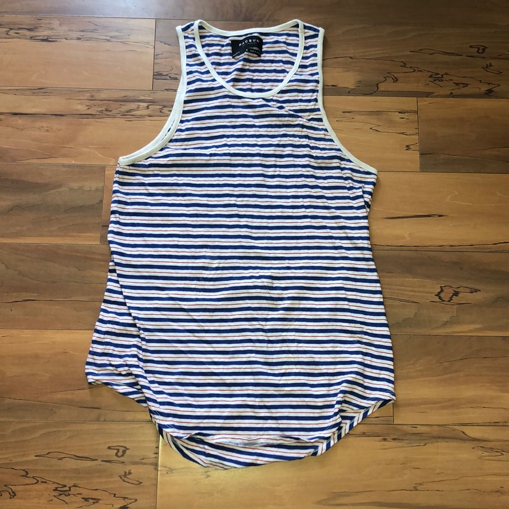 Stripped tank top